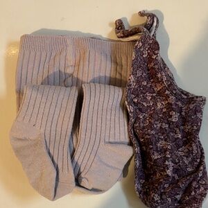Jamie Kay Lavender and Purple Boxer Briefs Set